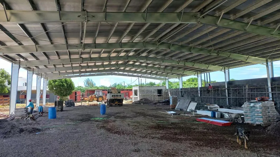 54 M2 Prefab Lightweight Steel Frame Garage Carport Storage Shed 9
