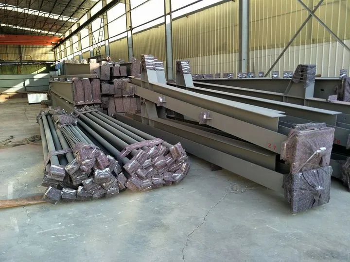 Bolt Concection Easy Install Prefabricated Steel Frame Automatic Car Parking Garage Carport 5