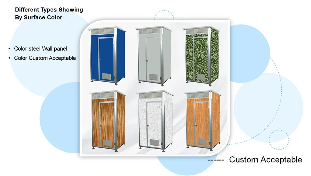 Portable 20 Feet Container Prefab House Toilet 6