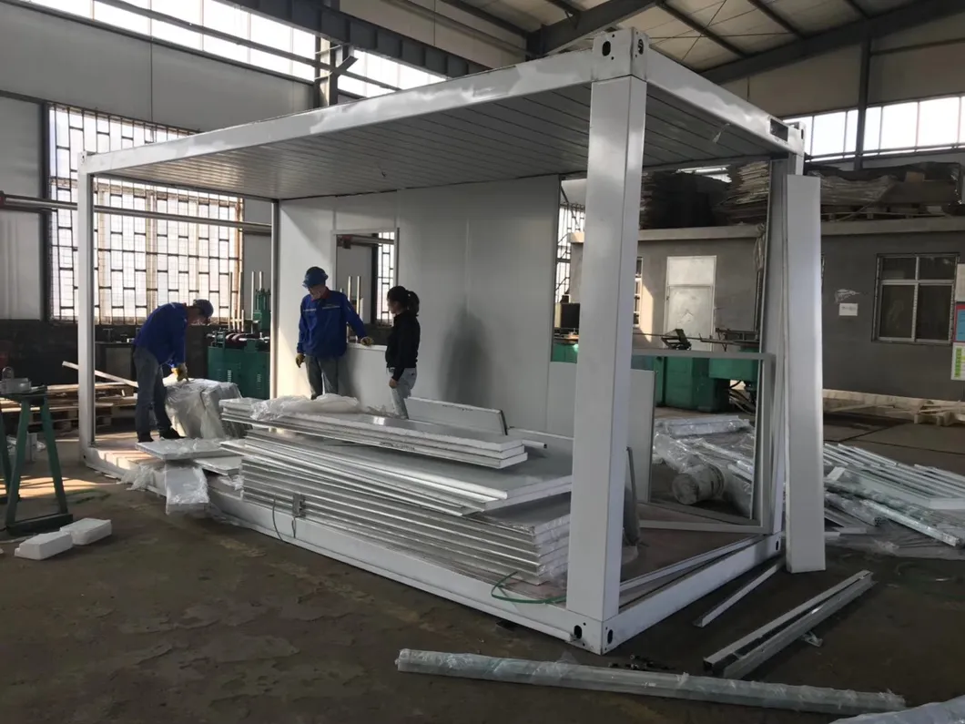 Prefabricated Flat Pack Container Steel Structure Modular Container Q235 Q355 11