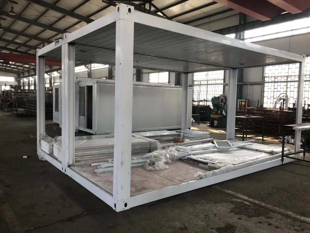 Prefabricated Flat Pack Container Steel Structure Modular Container Q235 Q355 13