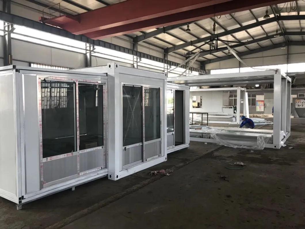 Prefabricated Flat Pack Container Steel Structure Modular Container Q235 Q355 12