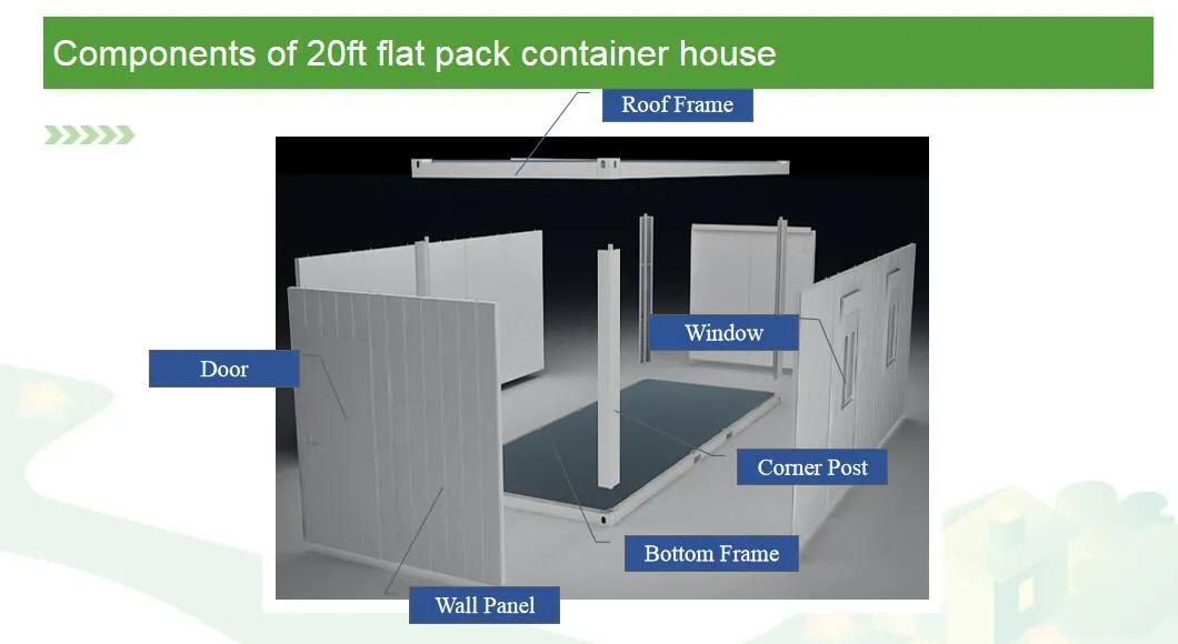 Fast Assemble Modular Container Residential Apartment 1