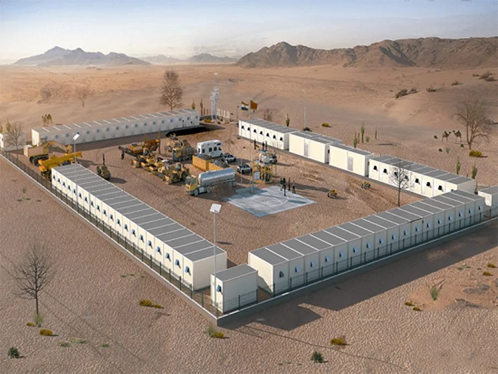 Fast Install Modular Container Light Prefabricated Dormitory Container Houses 4