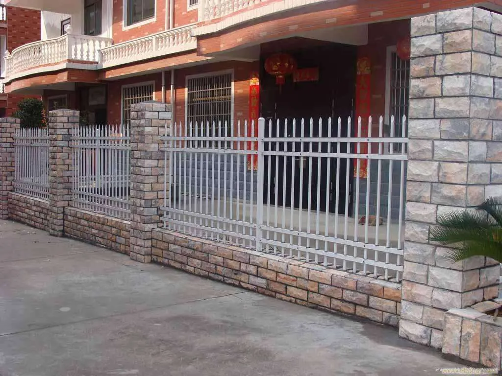 High Hardness Stairs Rails Garden Iron Wrought Fence for American (KXD-IF12) 7