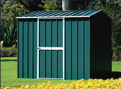 Metal Utility Tool House Galvanized Steel Frame Outdoor Storage 1
