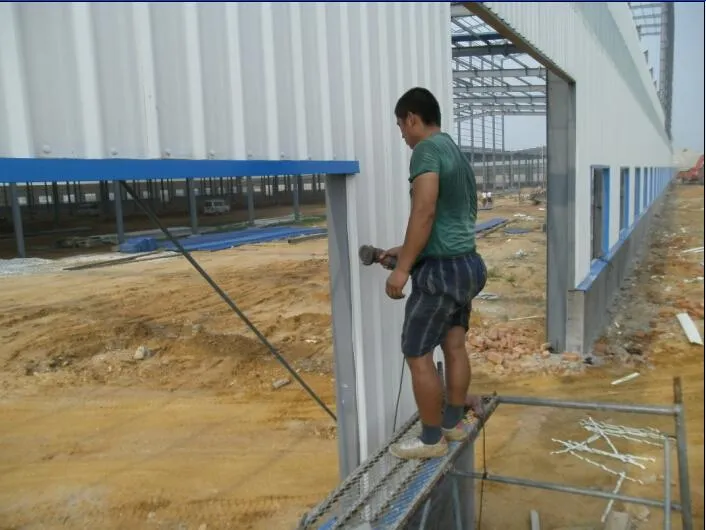 Light Steel Structure Prefab Metal Industrial Workshop 1
