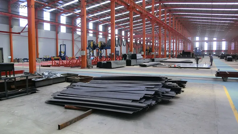 Prefabricated Industrial H Section Steel Structure Material Frame Building Warehouse 4
