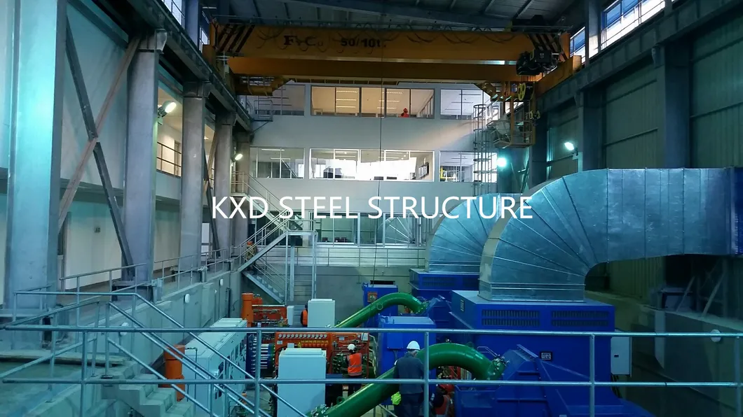Prefabricated Industrial H Section Steel Structure Material Frame Building Warehouse 5
