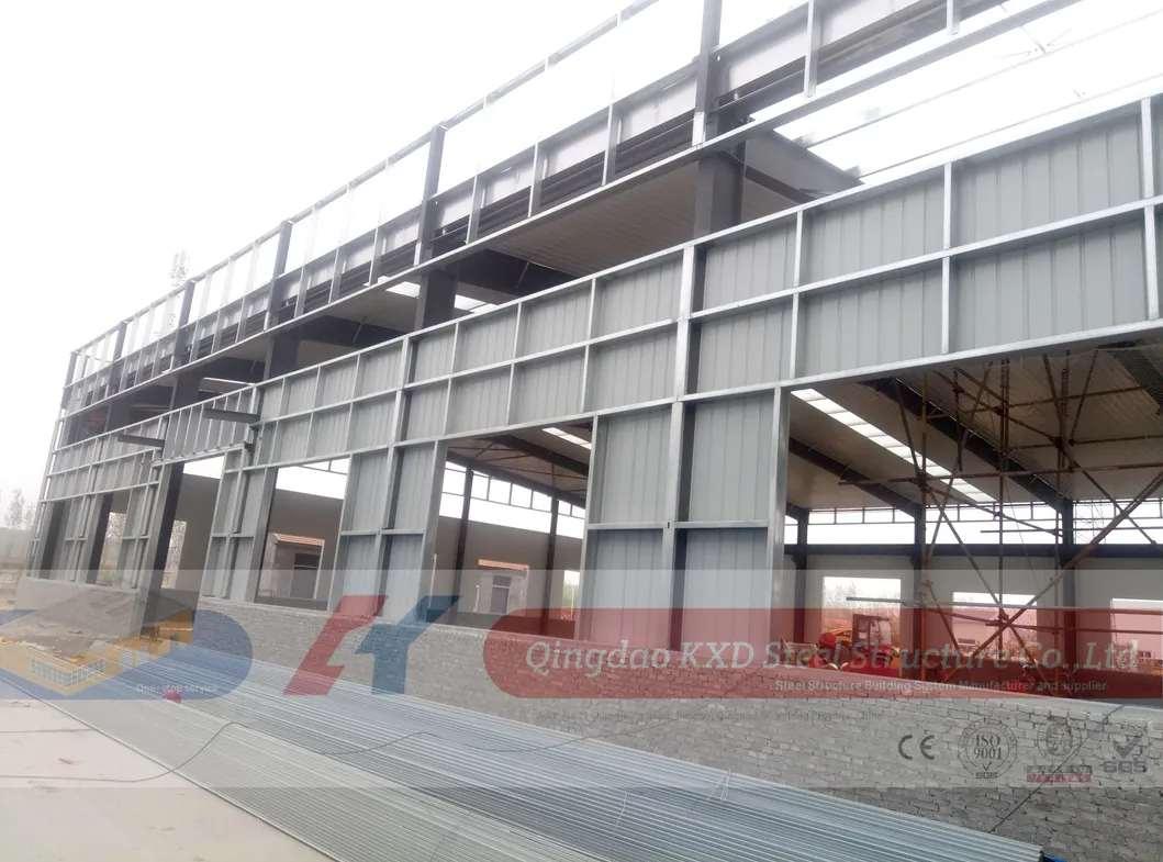 Prefabricated Engineered Light Steel Structure Industrial Manufacturing Services Warehouse 7