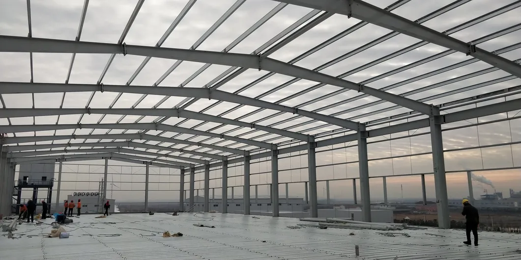 Light Weight Steel Structure Fabrication Workshop 6