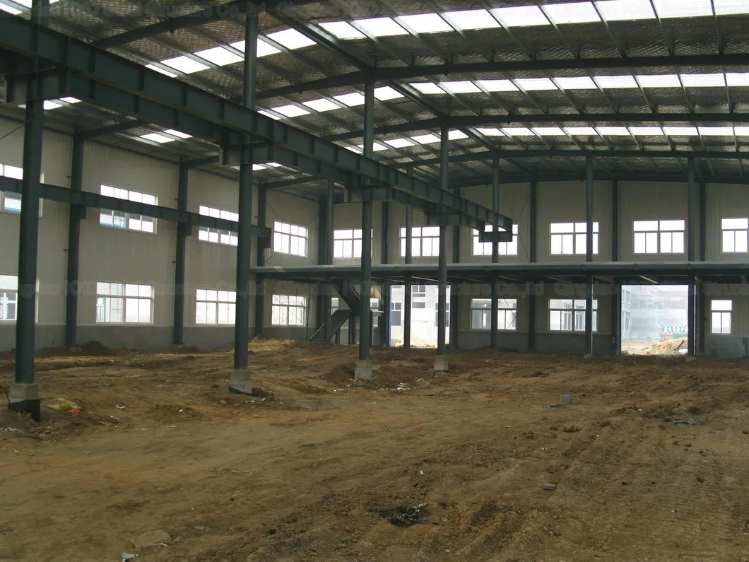 Prefabricated Metal Industrial Customization Light Steel Structure Fabrication Workshop 4