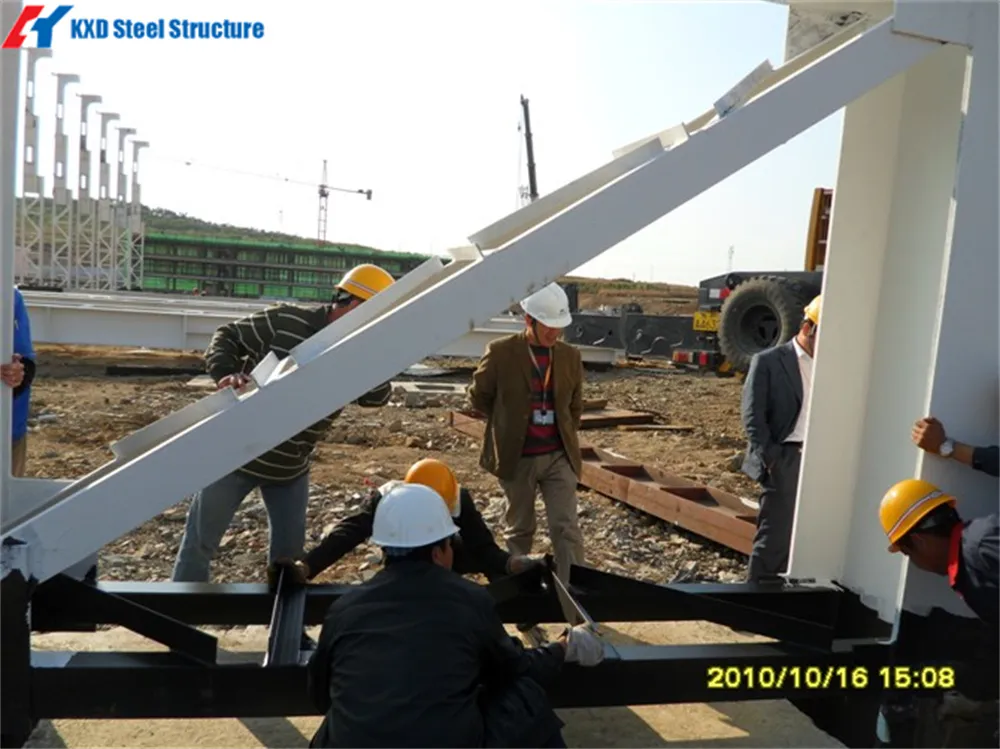 Light Steel Structure for Mauritius Prefabricated Fabrication Factory Construction Storage Warehouse 5
