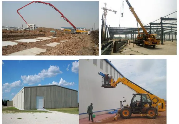 Prefabricate High Quality Metal Steel Structure Construction Industrial Workshop Building 2