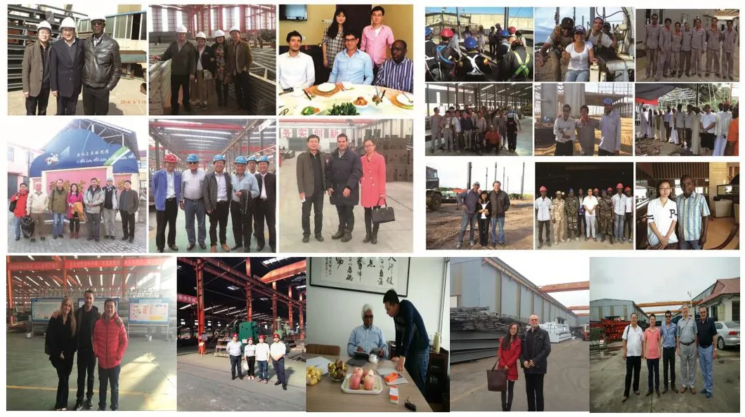 China Prefabricated Light Steel Structure Factory Construction Building 3