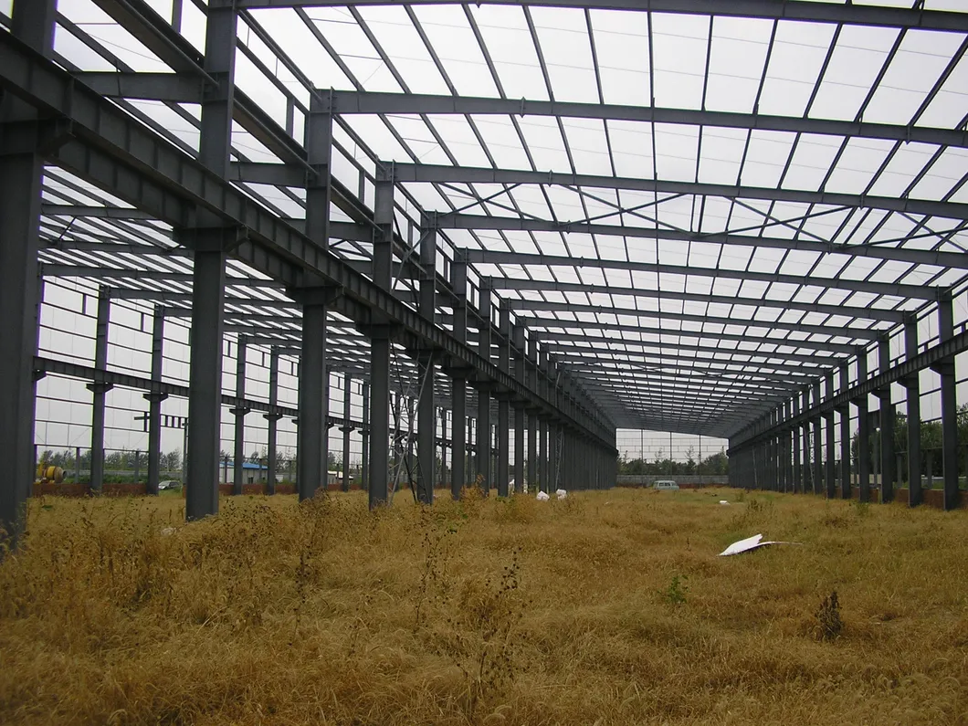 Customized Prefabricated Metal Frame Steel Building Structure Warehouse 4