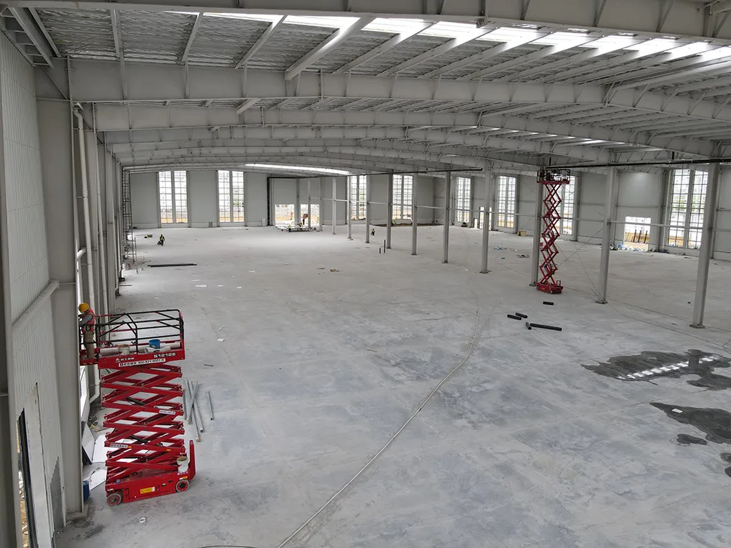Prefabricated Light Steel Construction Building Metal Industrial Structural Workshop 1