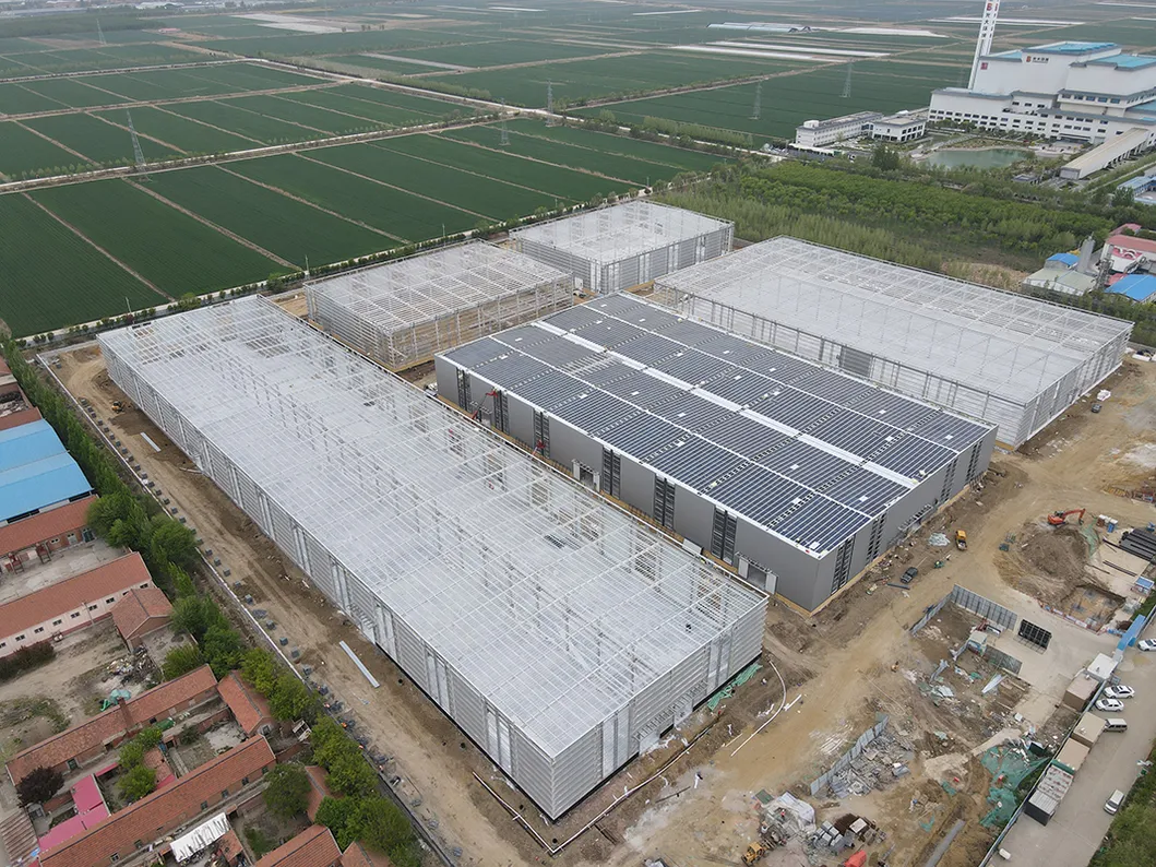 Prefabricated Light Steel Construction Building Metal Industrial Structural Workshop 2