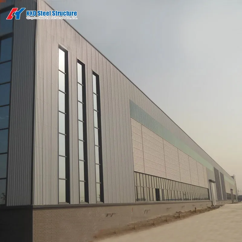 Prefabricated Steel Structure Frame Workshop Fabrication 0