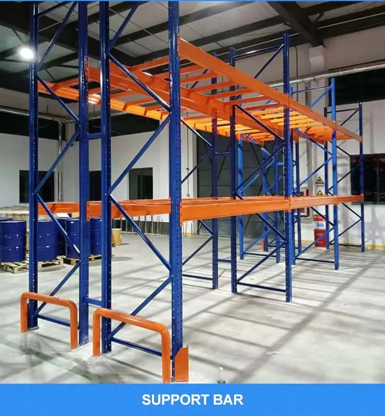Industrial Warehouse Storage Heavy Duty Metal Pallet Racking System 3