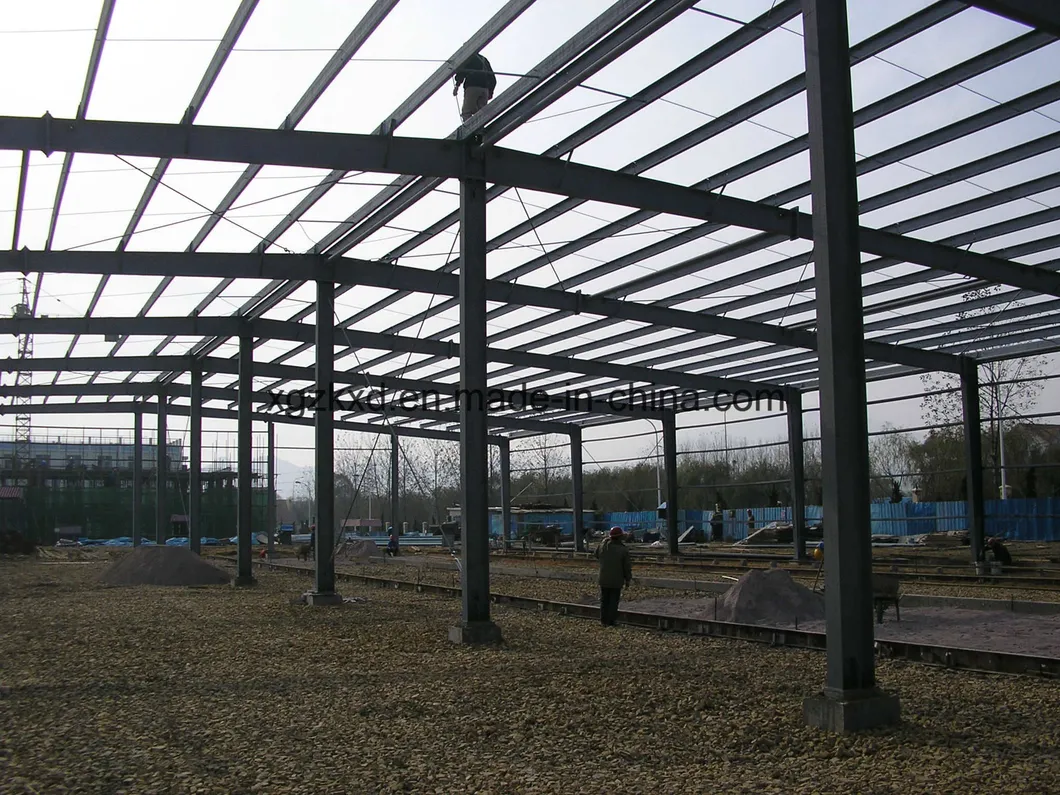 Prefabricated Steel Structure Workshop Building with High Quality 0