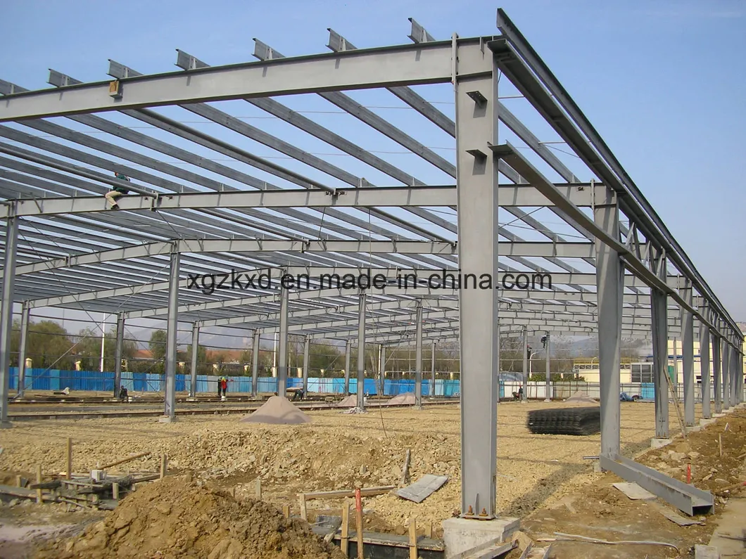 Prefabricated Steel Structure Workshop Building with High Quality 1