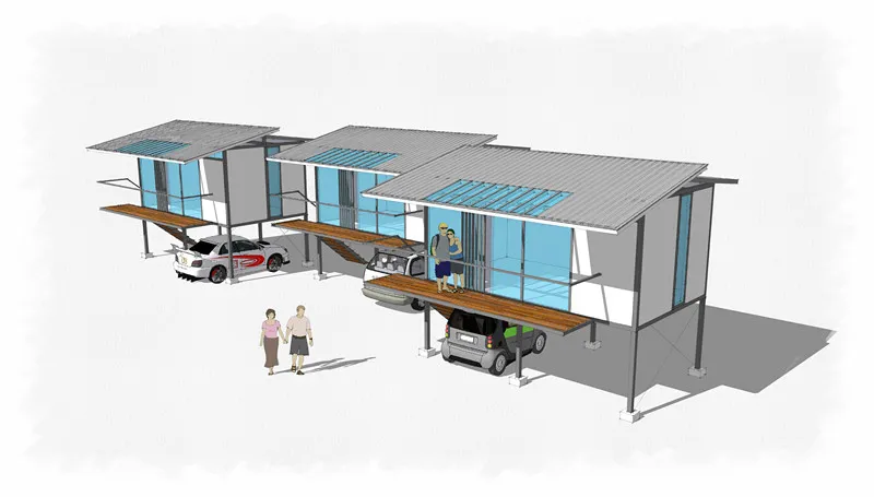 Large Prefabricated Steel Structure Warehouse Construction Building Light Steel Structure House 0