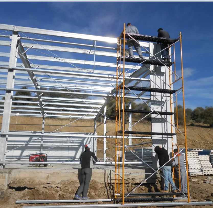 Fast Construction Structural Steel Building for Car Repair Workshop 1