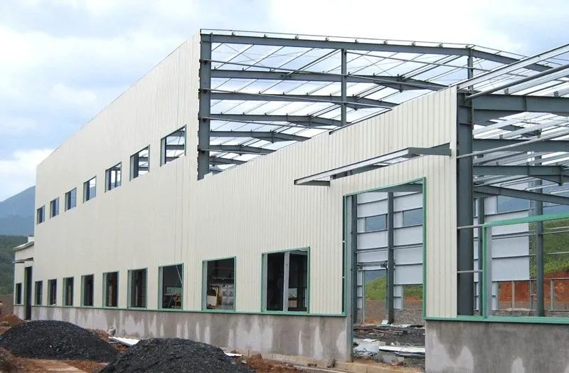 Prefabricated Light Frame Construction Fabrication Metal Steel Structure Commercial Logistics Warehouse 1