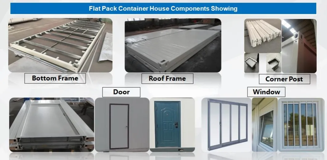 20FT Prefabricated Modular Movable Container House For Mining Camp Offices Labor Dormitory 17