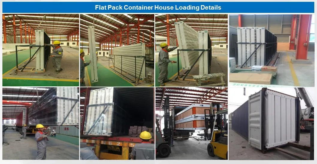 20FT Prefabricated Modular Movable Container House For Mining Camp Offices Labor Dormitory 20