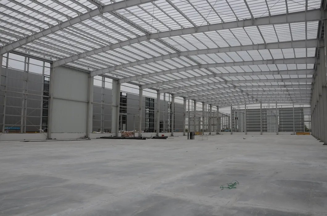 High Strength Prefab Steel Frame Warehouse Building Construction Structural Medicinal Storage 2