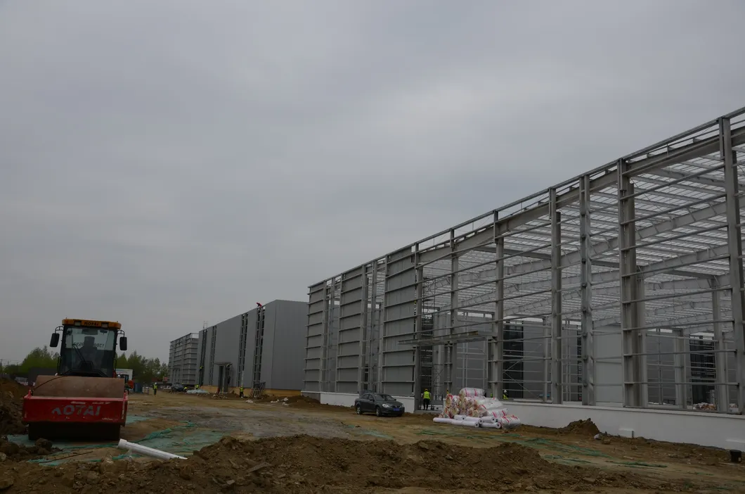 High Strength Prefab Steel Frame Warehouse Building Construction Structural Medicinal Storage 5
