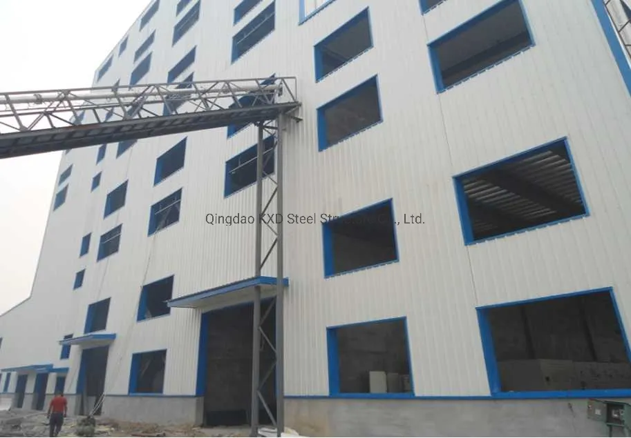 Prefab PEB Steel Warehouse Seismic Resistance H Section Steel 4