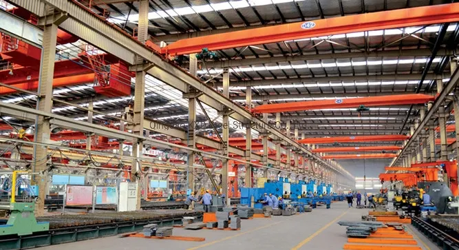 Prefab PEB Steel Warehouse Seismic Resistance H Section Steel 8