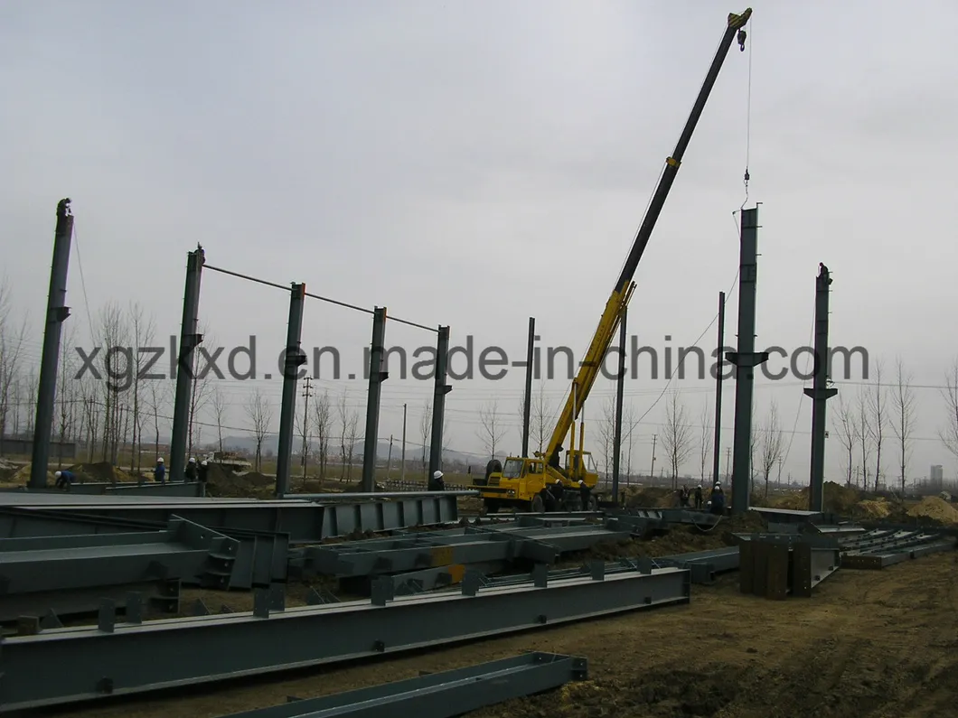 Prefabricated Light Steel Structure Construction Warehouse Fabrication 1