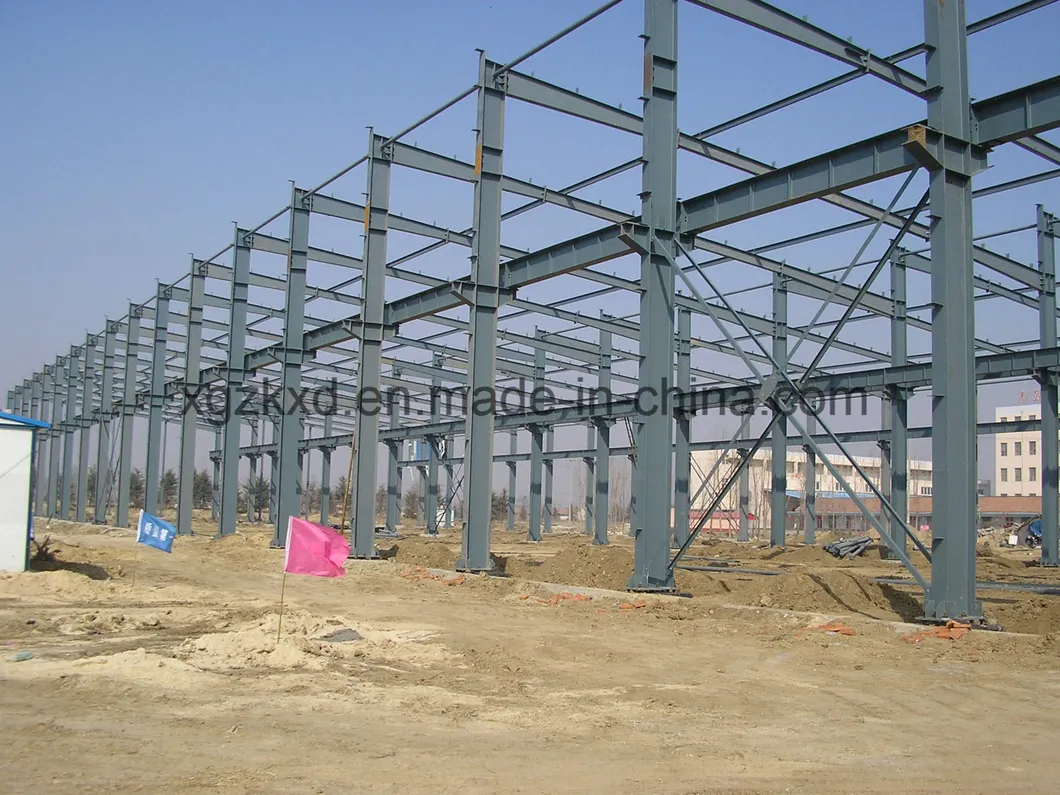 Prefabricated Light Steel Structure Construction Warehouse Fabrication 3