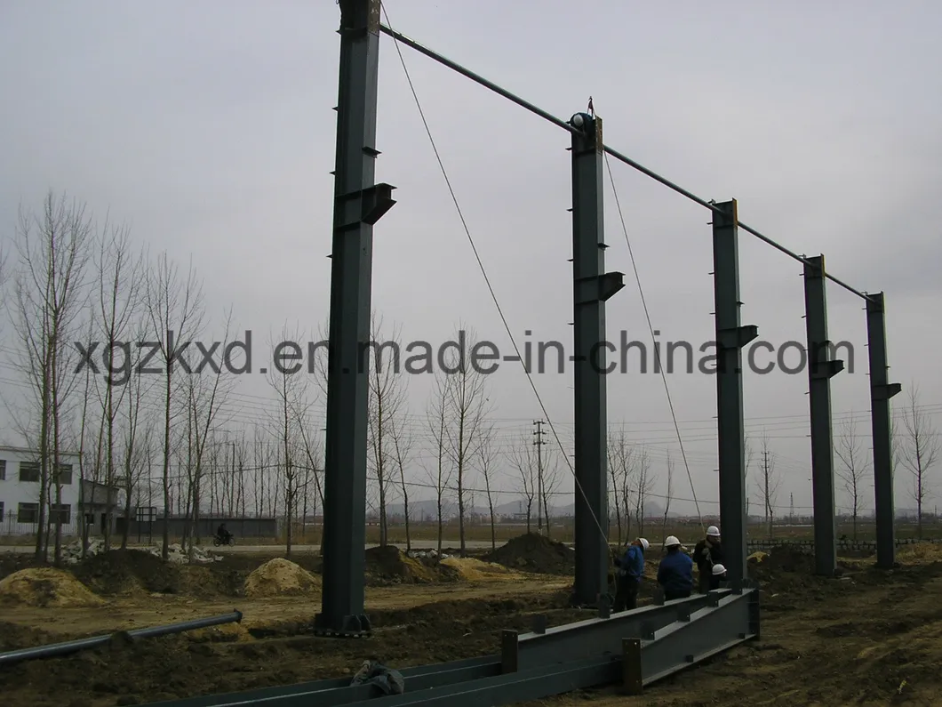Prefabricated Light Steel Structure Construction Warehouse Fabrication 2