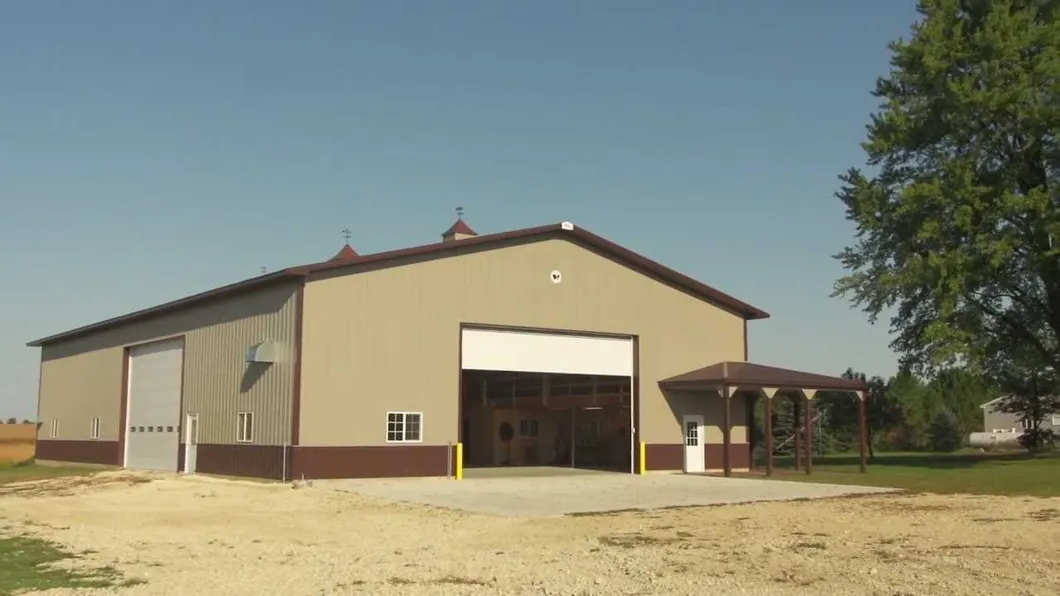 Prefabricated Steel Structure Customized Warehouse Metal Construction Building Vegetables Storage 3