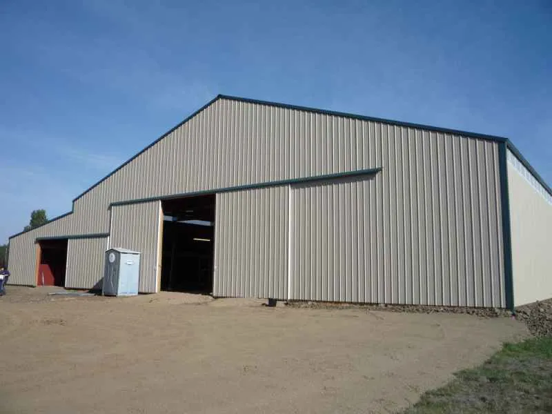 Prefabricated Steel Structure Customized Warehouse Metal Construction Building Vegetables Storage 4