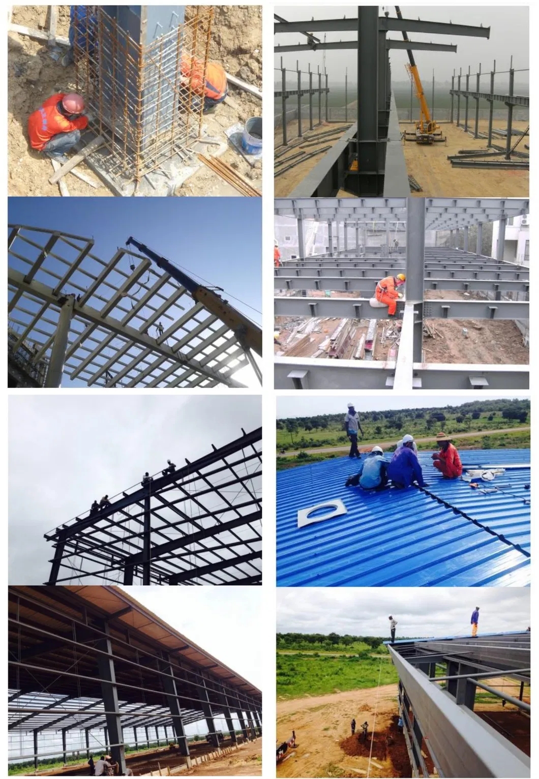 High Strength Steel Structure Frame Warehouse Steel Industrial Buildings Q235B Q355B 13