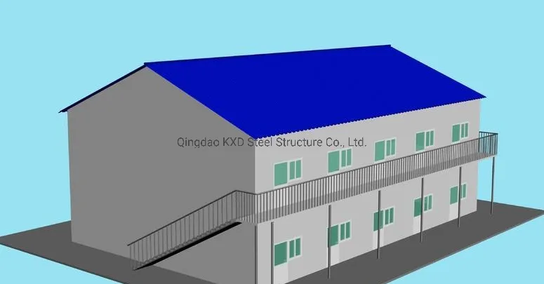 Multi Scenario Adaptation Prefabricated Light Steel Structure Garage Warehouse Temporary House 3
