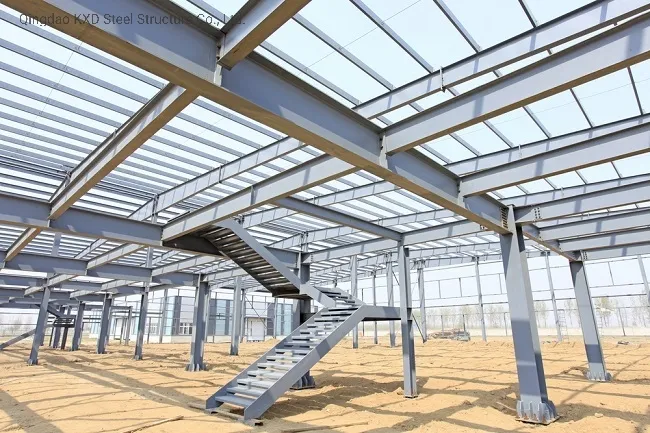 Prefabricated Structural Steel Metal Shed 1