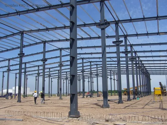 Prefabricated Structural Steel Metal Shed 0