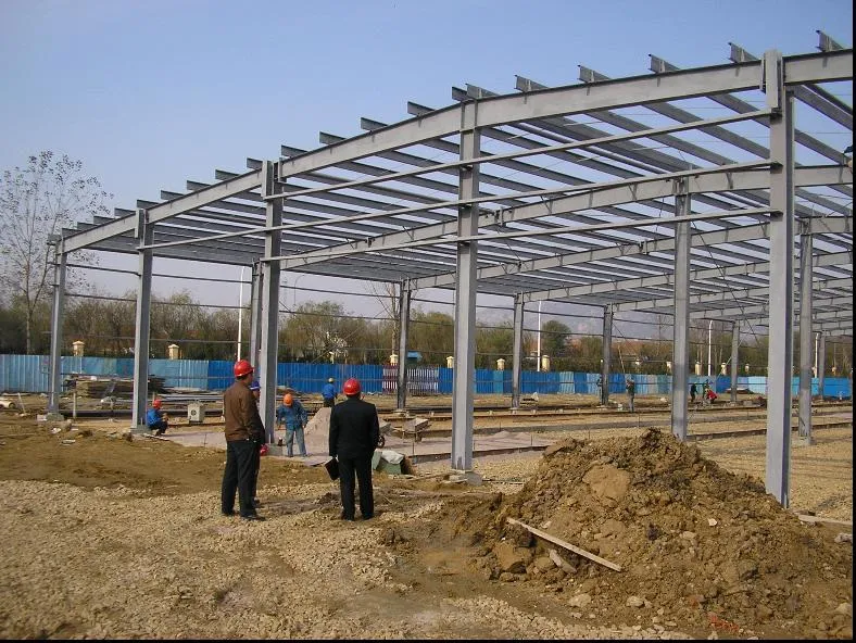 Pre Customized Structural Building Metal Construction Industrial Steel Workshop 2