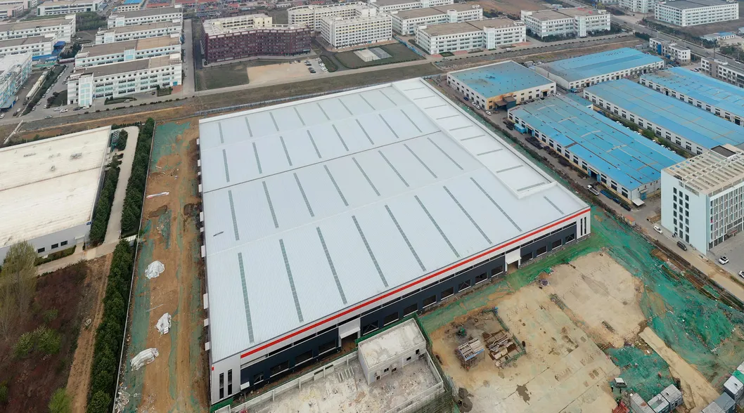 High-Strength Q355B Steel Prefab Warehouse: 12-Class Wind Resistance, 8-Class Seismic Design 3