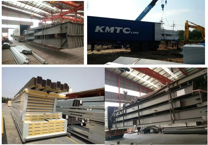 Industrial Steel Commercial Buildings Multifunctional Prefab Engineering 6