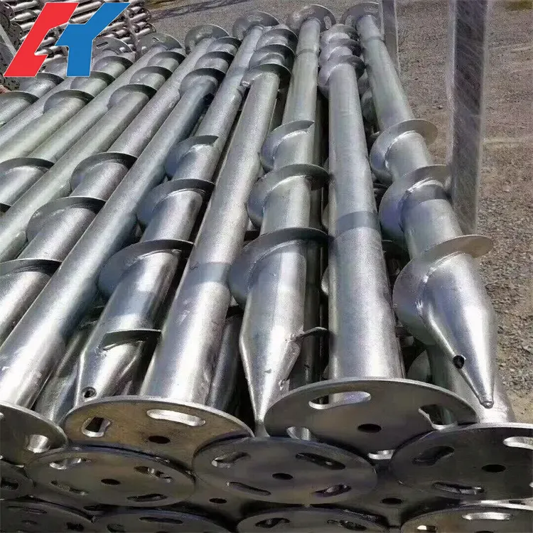 Foundation Repair Solutions Hot-DIP Galvanized Helical Piers Anchor 0