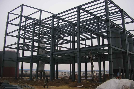 Roofing Sheet Prefabricated Steel Frame Q235 Q345 Metal Warehouse Workshop