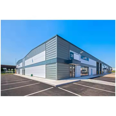Fast Construction Hall Car 4S Showroom Prefabricated Steel Structure Building
